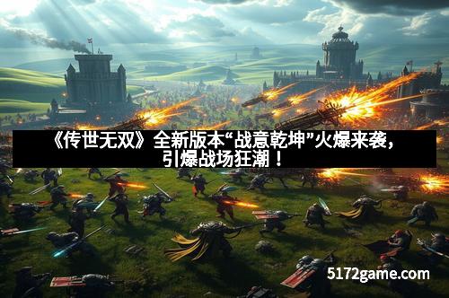 《传世无双》全新版本“战意乾坤”火爆来袭，引爆战场狂潮！